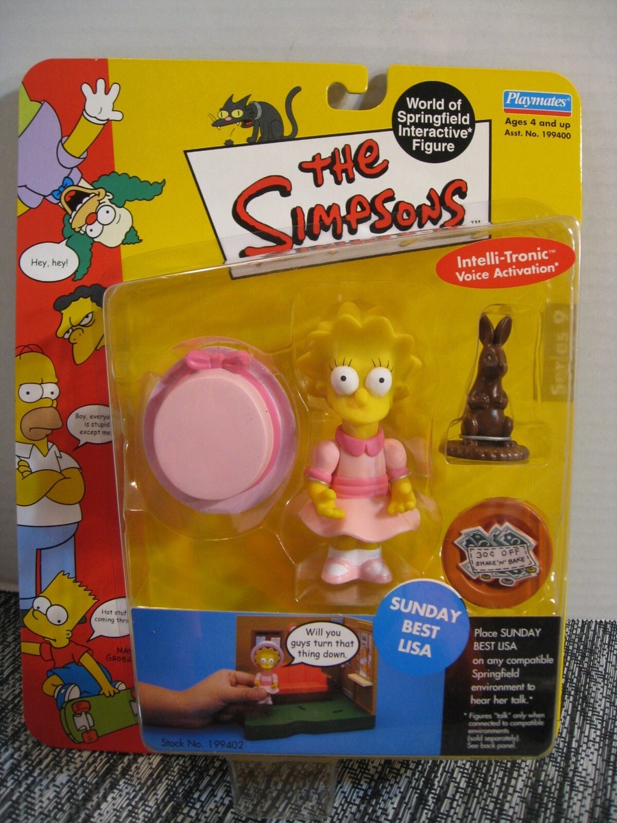 The Simpsons Intelli-Tronic Series 9 - Sunday Best Lisa