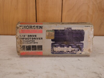 Vintage Thorsen Professional 1/2'' Drive Manual Impact Driver