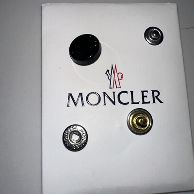 Moncler Replacement Snap Buttons & Parts Genuine Black | eBay