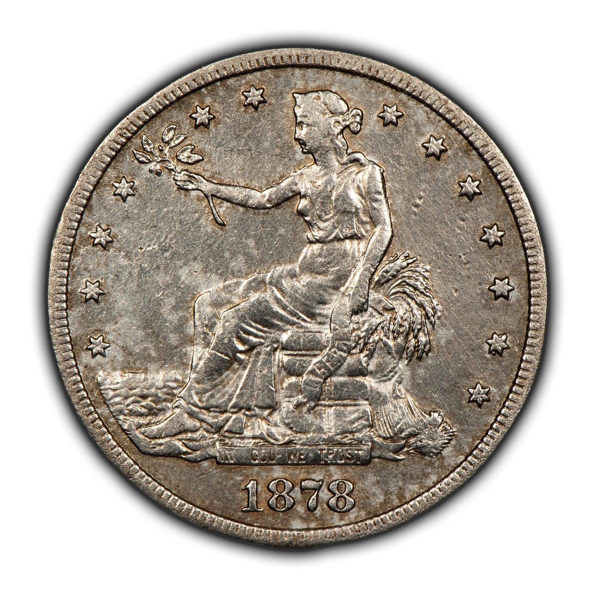 1878-S $1 US Silver Trade Dollar - XF Dets - SKU-B4113 | eBay