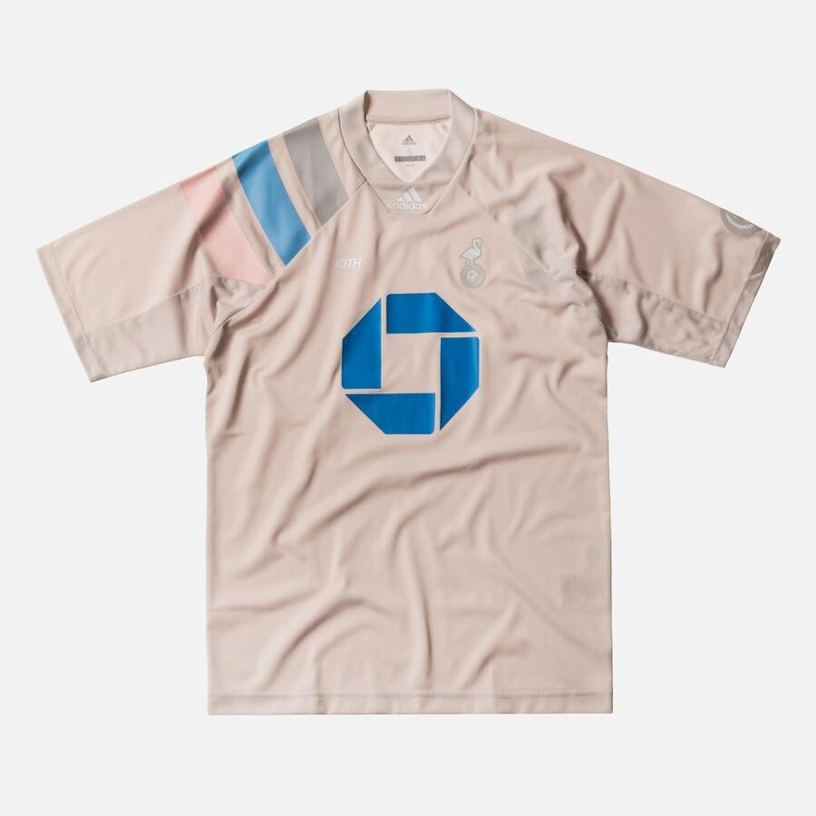 Kith x Adidas Flamingos Soccer Jersey Medium M Pink Tan
