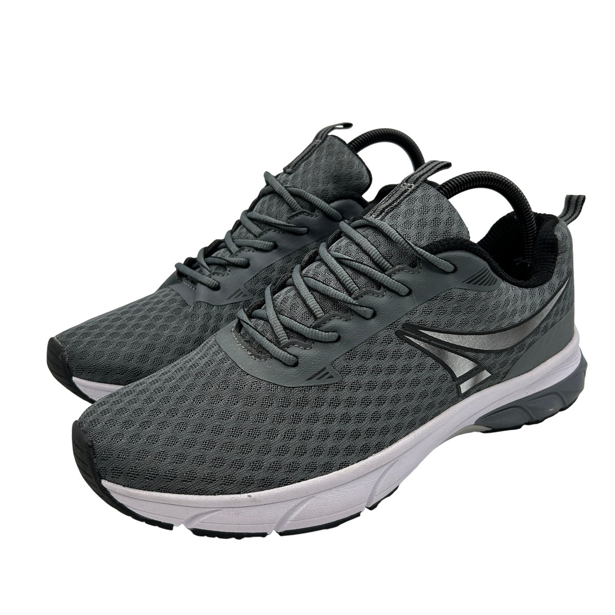 Crane Shoes Mens Size 9.5 Memory Foam Gray Athletic Running