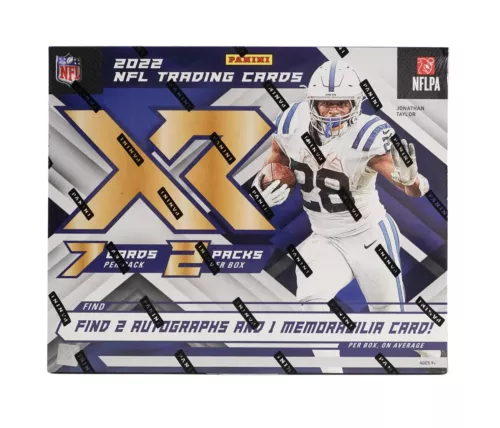 2022 PANINI XR FOOTBALL HOBBY BOX