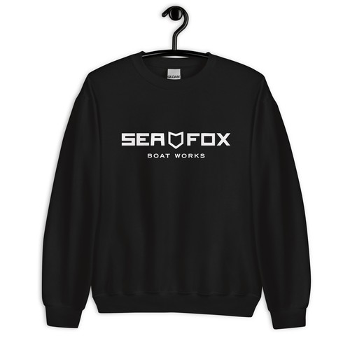 Sweat unisexe look réglable remise logo bateau renard de mer S-5XL