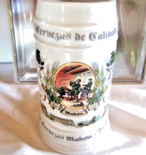 Krug Bierkrug Sammlerkrug Keramik 100 Jahre Mahou