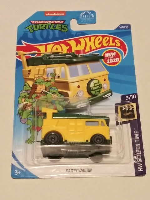 Hot Wheels 2020 Teenage Mutant Ninja Turtles Party Wagon ...