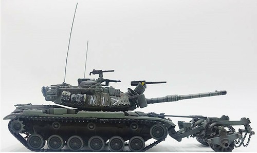 PMA Israel Magach 6B IDF M60A1 1982 Libanon 1/72 fertiger Modellpanzer - Bild 3 von 12