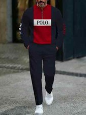 Long Sleeve Zipper Two-piece Set