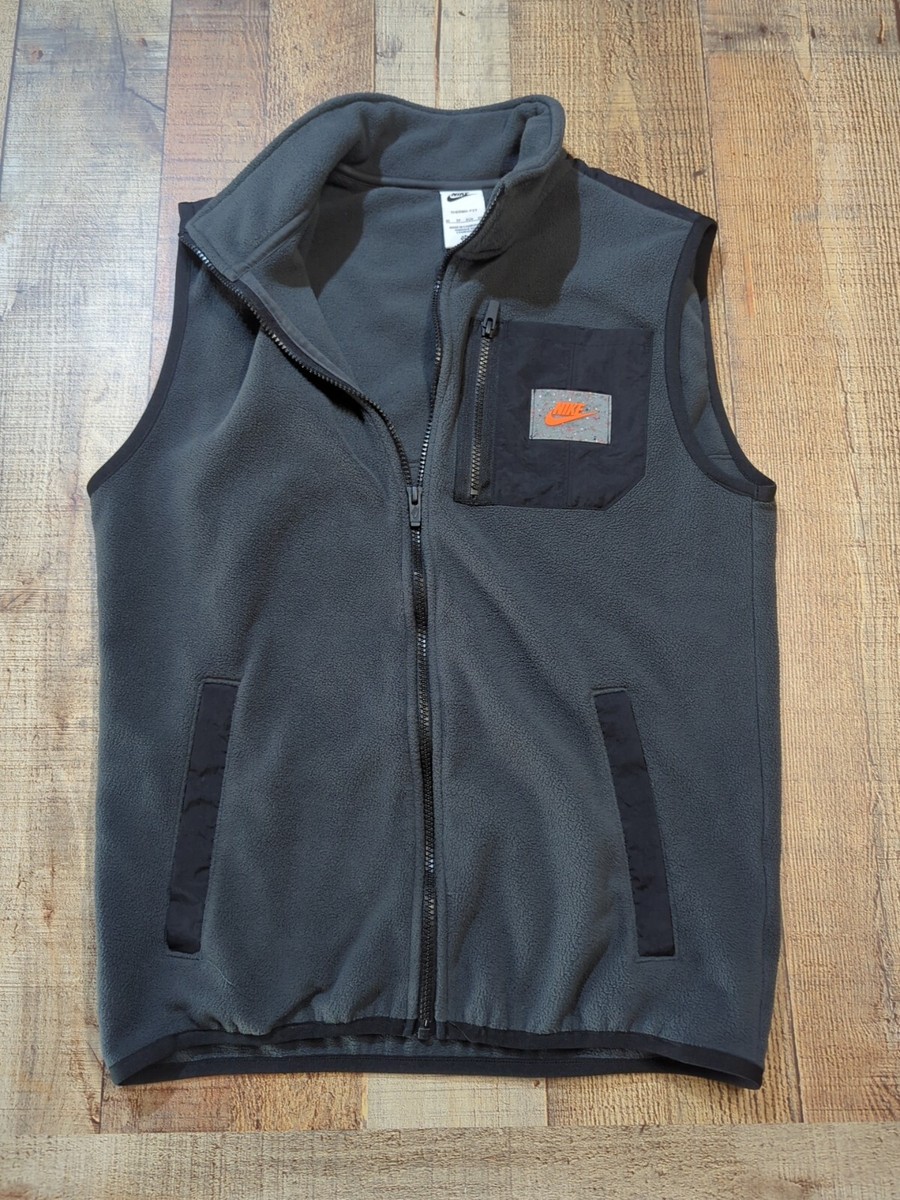 nike grey body warmer