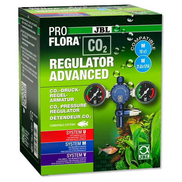 Jbl Proflora CO2 Regulator Advanced FüR Aquarienfische, Druckminderer 90X80Mm-image