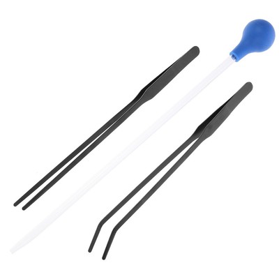 Wasserpflanze Clip Fisch Starter Kit Fütterung Zange Feeder Aquarium