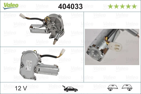 Fits VALEO VAL404033 Wiper motor OE REPLACEMENT | eBay