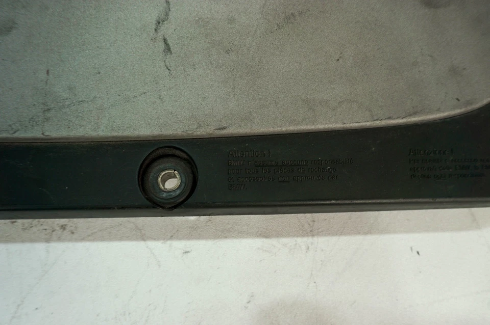 06-08 BMW 750Li E66 E65 OEM filtro de aire delantero central caja de admisión cubierta de moldura 5068 Foto 4 de 4