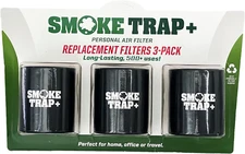 ECO Replacement Filter Cartridges for Smoke Trap + | Triple Replacement Filters