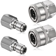 Shimeyao 2 Sets NPT 1/4 Inch Pressure Washer inch, Internal Thread