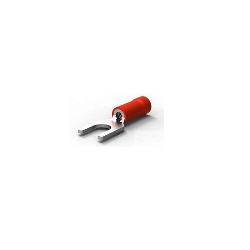 Cosse à fourche Amp 165008 PLASTI-GRIP de 22 à 16 AWG pour câble 1.6 mm