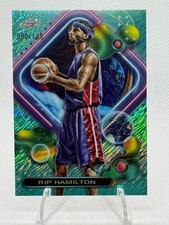 Rip Hamilton 2023-24 Topps Cosmic Chrome #150 Aqua Equinox Refractor /149 Piston