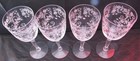 Fostoria "Buttercup" Etched Water Goblets, Set of 4, Excellent Condition, Superb — photo 1