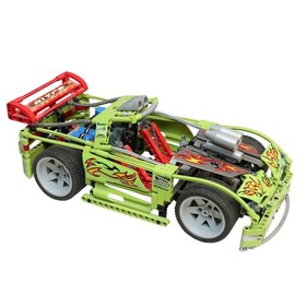 8649 LEGO Power Racers Nitro Menace, No Instruction, No Box