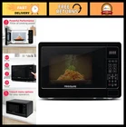 Compact 0.7 Cu. Ft. Black Microwave Oven - Kitchen Countertop Appliance, Easy Cl