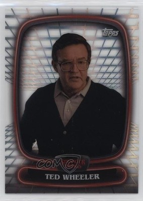 2025 Topps High Tek Stranger Things Hawkins Lab Pattern Ted Wheeler #19 1k0w