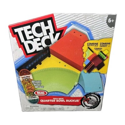 NEW TECH DECK Skate Toy Quarter Bowl Ruckus X Connect Park Ramp Customizable