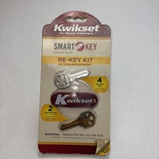 Kwikset SmartKey Re-Keying Kit W 6 Keys 83262-001 Easy Security Convenient NEW