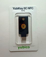 Yubico YubiKey 5C NFC FIPS 140-2 USB-C NFC Security Key Black