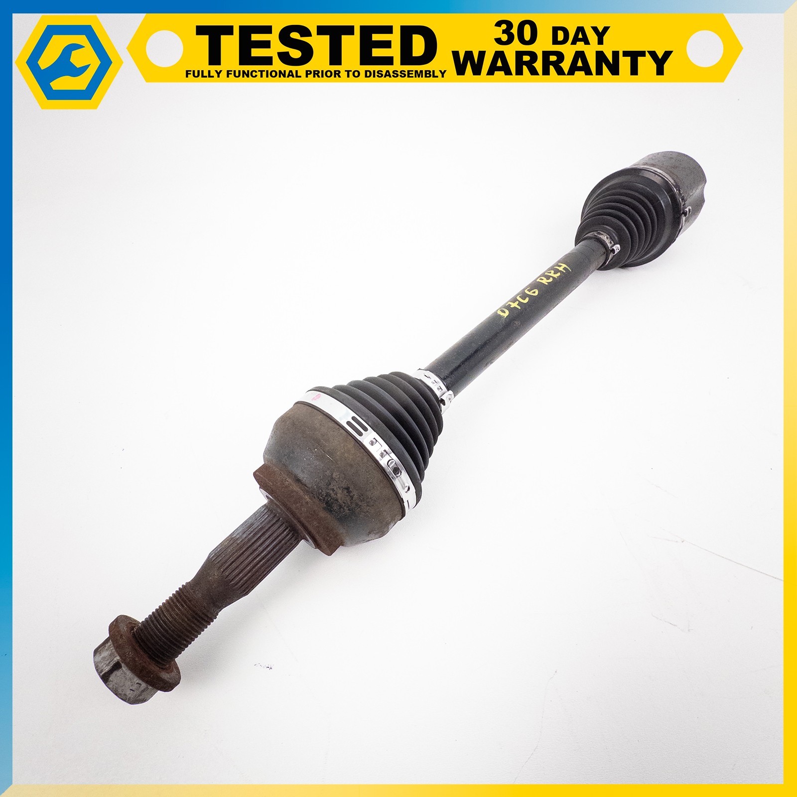 05-13 CHEVROLET CORVETTE C6 XLR REAR RIGHT AXLE HALF SHAFT UNIVERSAL JOINT OEM