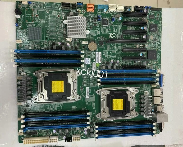 Supermicro server Motherboard X10DRH-I LGA2011 DDR4 PCI-Express Opened Box E-ATX - Image 3 of 4