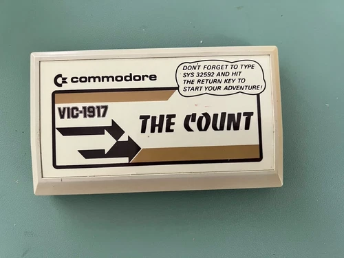 Commodore Vic 20 The Count Cartridge VIC-1917