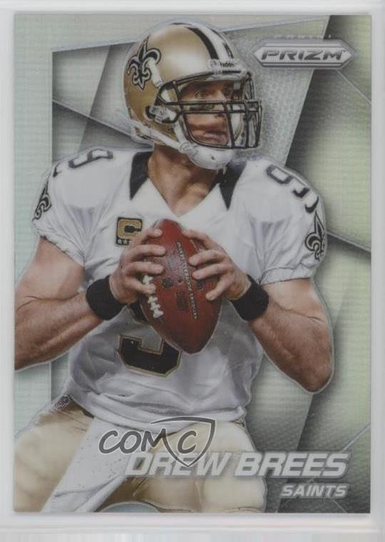 2014 Panini Prizm Silver Prizm Drew Brees #191 6m1