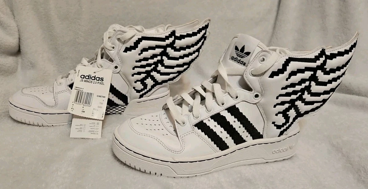 adidas JS Wings 2.0 Pixel White for Sale | Authenticity Guaranteed
