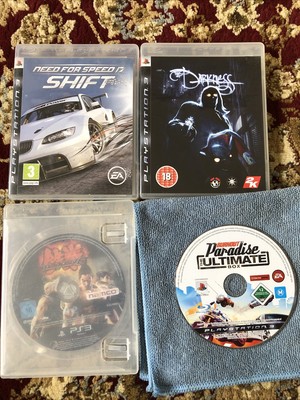 PS3 SPIELEPAKET - NEED4SPEED, BURNOUT PARADISE, TEKKEN 6 (Elite Spiel), The Darkness