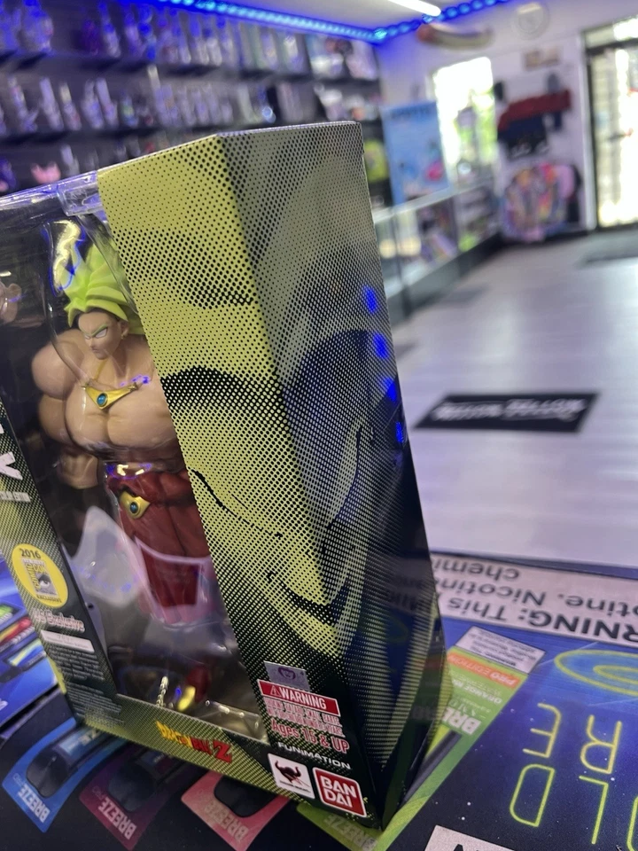 SEALED Bandai Dragon Ball Z SDCC 2016 Broly S.H. Figuarts Action Figure - Image 2 of 4