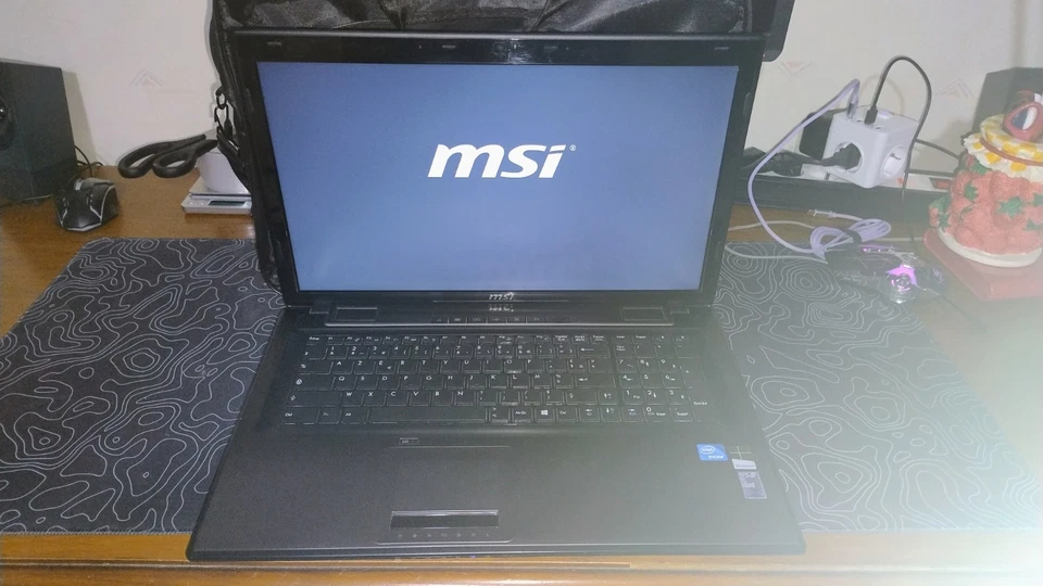 MSI i7-4712mq 16go ram SSD 500go 17,3" W11PRO + sacoche, en très très bon état - Photo 2/4