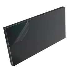 High-Density Polyethylene (HDPE) Plastic Sheet 1/2" Thick 12" X 16"- Black HDPE 