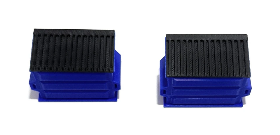 1:48 O Gauge Dumpsters - Blue 4pk - Image 2 of 3
