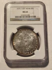 1878 7/8 TF Weak Morgan Silver Dollar MS 63 ANACS