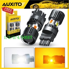 3157 3156 Led Switchback 4157 Amber White Driving Running Signal Lights 110set