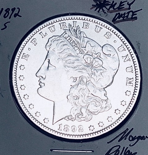1892-S SAN FRANCISCO MINT AMAZING MONSTER KEY DATE! U.S. MORGAN DOLLAR. WOW!