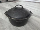 Vintage Wagner Ware #8 Drip Drop Baster Lid Round Roaster Dutch Oven
