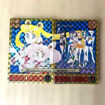 Sailor Moon Carddas 100 Million Commemorative 2 Card Pack Carddass