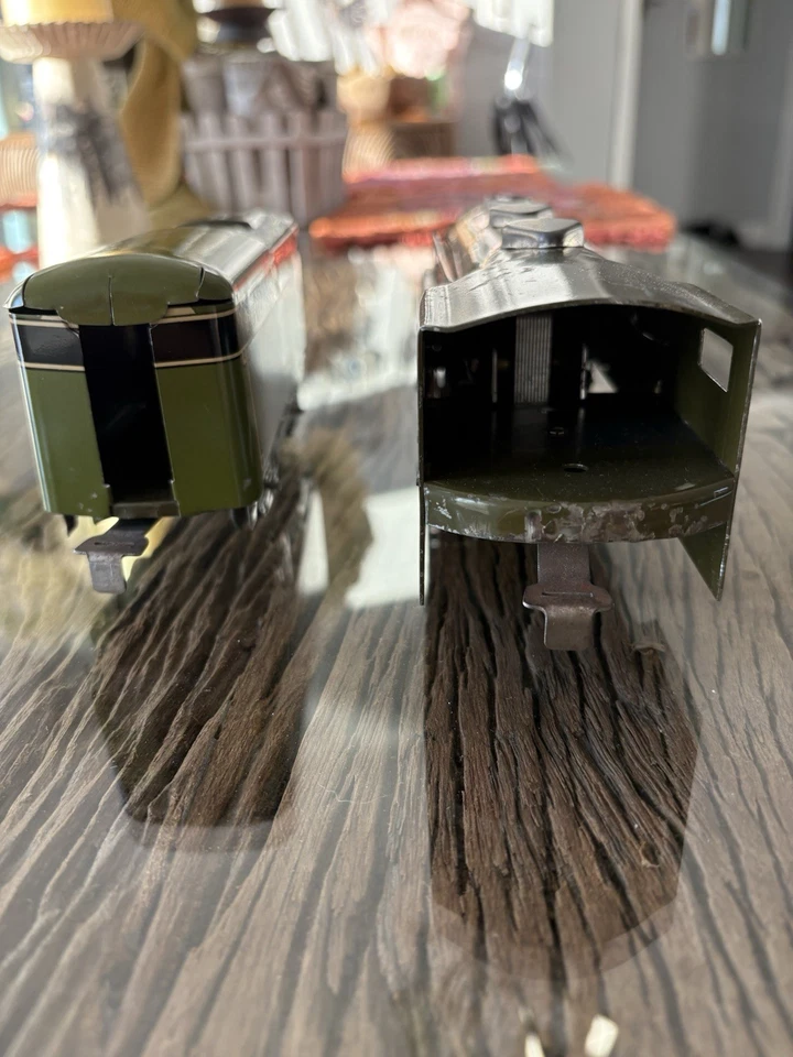 Marx Army Train Commodore Vanderbilt Locomotive, 1940’s - Image 4 of 4