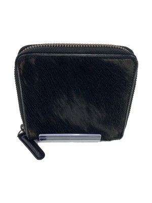 DRIES VAN NOTEN | ZIP-AROUND LEATHER WALLET 財布 黑 UNISEX Dries Van Noten Women's' Zip-Around Leather Wallet in Black