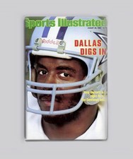 Dallas Cowboys Tony Dorsett Sports Illustrated 1983 2"x3" Fridge MAGNET nfl