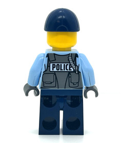 Police Officer vest & sunglasses Lego City Minifigure 60130
