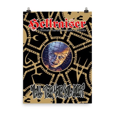 Hellraiser Thunderdome Gabber poster
