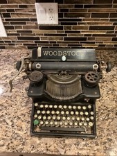 Antique Woodstock Standard Typewriter Model 5 - 1920s (USA) thumbnail