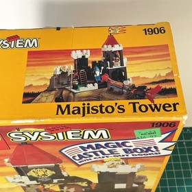 Lego #1906 Majisto's Tower Castle Dragon Knights 1994 - Various Missing Parts